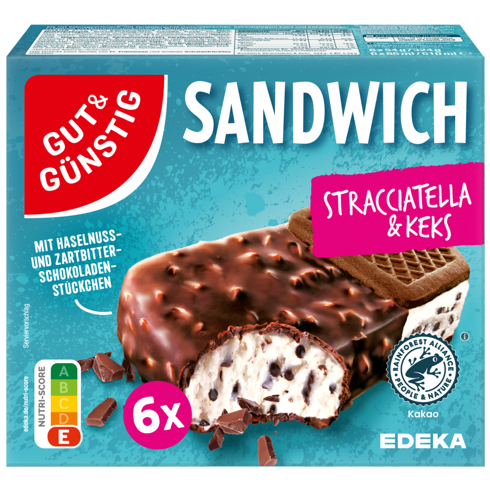 Stracciatella Sandwich